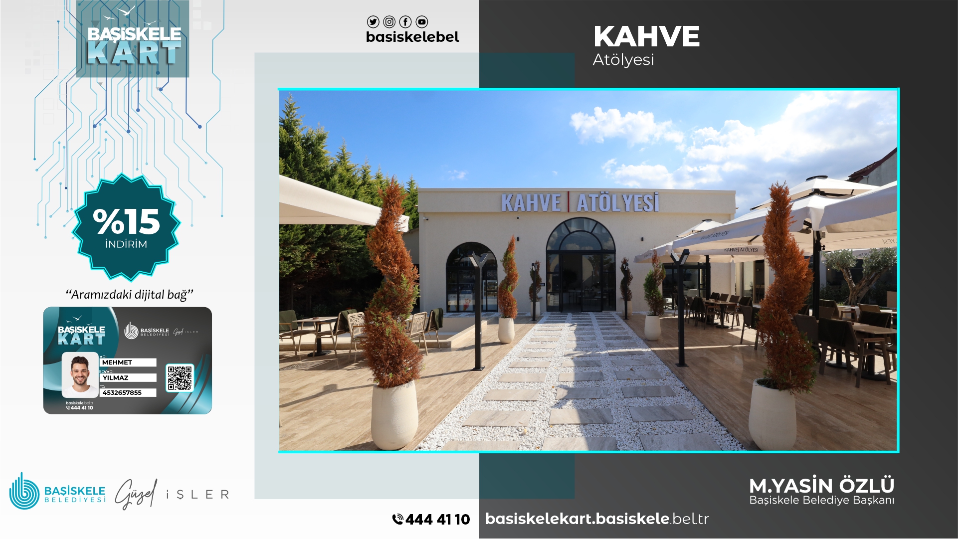 Kahve Çeşitlerimizde Başiskele Kart'a Özel İndirim
