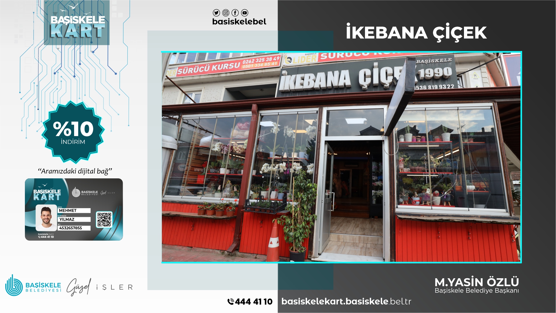 Tüm Çiçek Ürünlerimizde Kampanya