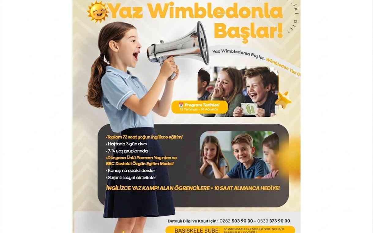 Yaz wimbledonla başlar