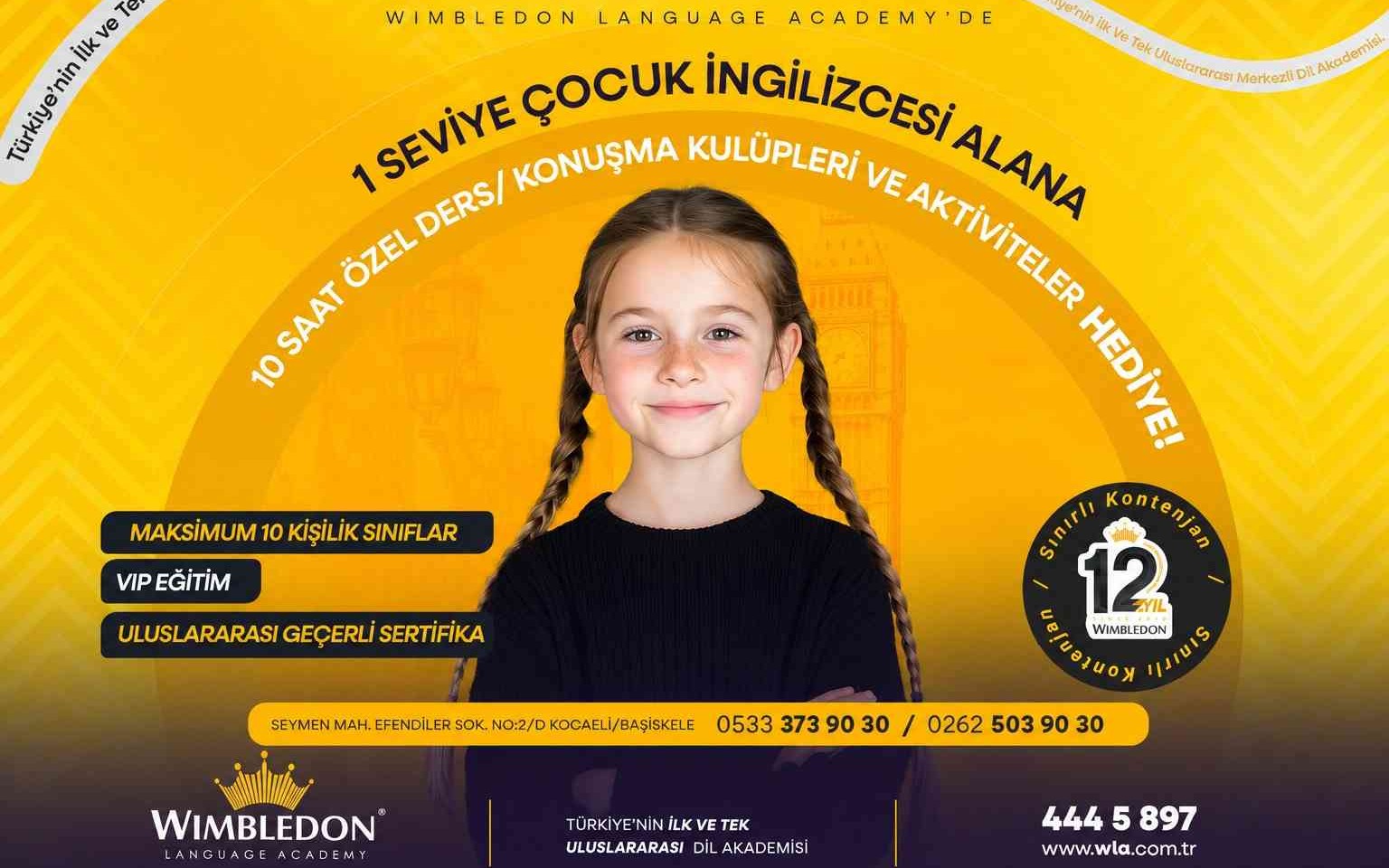 1 SEVİYE ÇOCUK İNGİLİZCESİ ALANA 10 SAAT ÖZEL DERS / KONUŞMA KULÜPLERİ VE AKTİVİTELER HEDİYE